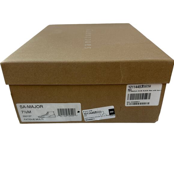 Sanctuary Sneakers Major Camouflage Smart Creation Green Black Women's Size 7.5M - Picture 10 of 12